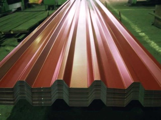 Профлист С8 0.75 мм RAL 3009 Оксидно-Красный