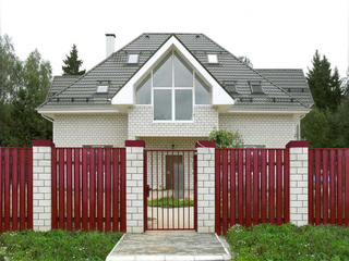 Штакетник П-образный В Монолит 0,45 Print Elite Chestnut Wood Chestnut Wood