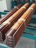 Штакетник Полукруглый Монолит 0,5 Satin Matt RAL8017 Шокоад - в «Монолит-Металлопрокат».