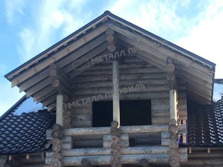 Металлочерепица Металл-Профиль Монтерроса-M 0,5 PURMAN® RR 32 Темно-коричневый 6 - в «Монолит-Металлопрокат».