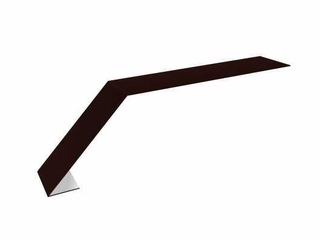 Планка капельник 100х60 0,5 Quarzit Pro Matt RR 32 темно-коричневый 0 - в «Монолит-Металлопрокат».